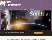 Tablet Screenshot of livingillumination.com